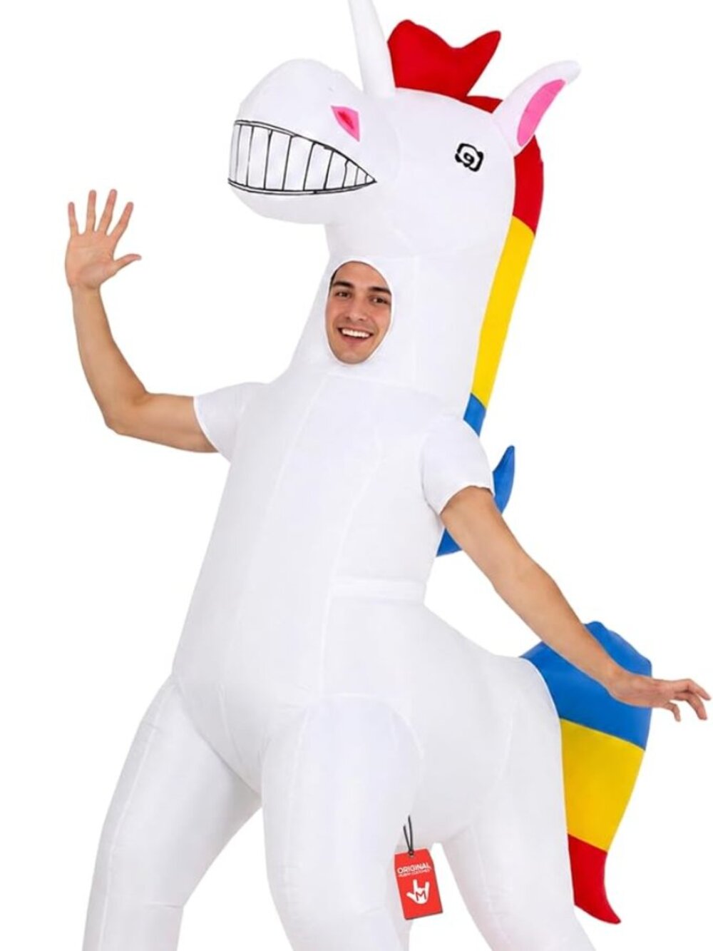 🦄 Blow-Up Unicorn Halloween Costume | Adult Costume | Size: Standard